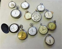 Selection of Pocket Watches & Stop Watches