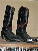 Black Cowboy Boots (Master Bedroom)