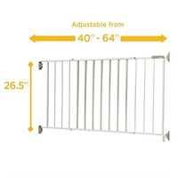 Safety 1st Wide and Sturdy Gate fits 40-60" wide,