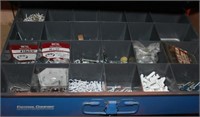 20 hardware drawers of asstd fasteners