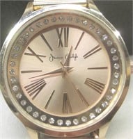 Working Jessica Carlyle Rose Gold Finish Watch