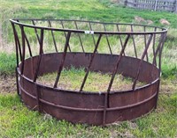 Round Bale Feeder with Skirt.  Important note: The