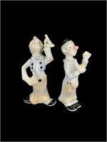 2- Porcelain Clown Figures