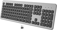 $19  Wireless Keyboard  2.4G  104 Keys  Grey