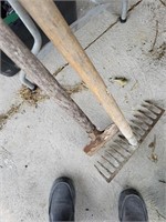 Rake, Scraper, Branch Trimmer