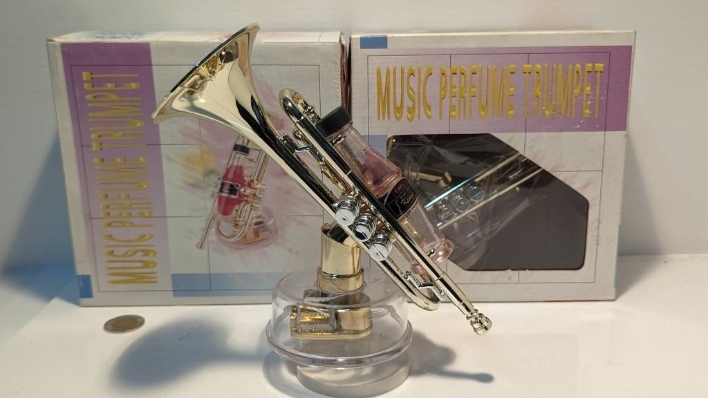 Music perfume trumpet