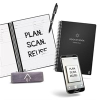Rocketbook Smart Reusable Notebook, Fusion Plus