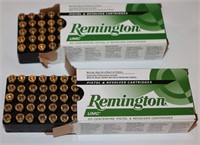 100 Rounds Remington UMC .380 Automatic