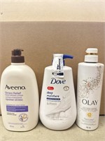 ASSORTED PERSONAL BODY CARE ITEMS
