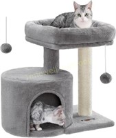 FEANDREA Cat Tree Tower  Light Grey UPCT50W