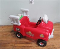 Little Tike Fire Truck - Ride In Toy