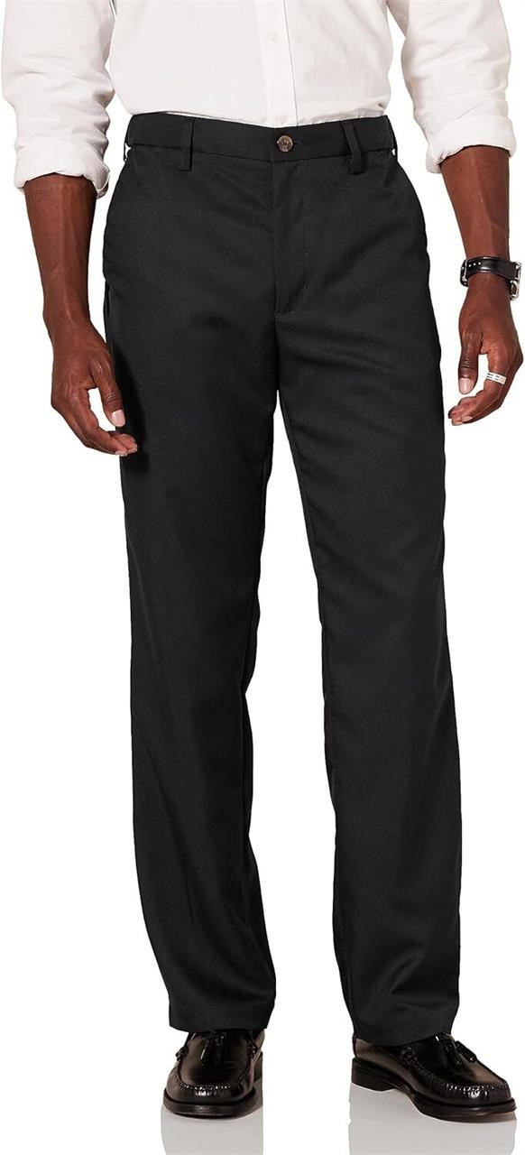 Amazon Men's Dress Pant Black 38W. X 32 L