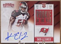 Kwon Alexander 2015 Contenders RC Auto