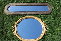 Bamboo & Wood Framed Mirrors