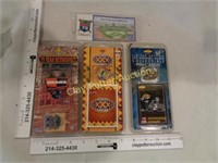 4 Collectors Pins & Cards Sets