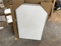 Aluminum Frame Dry Erase Board 3'x2'