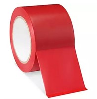 16 ROLLS!!! NASHUA RED POLYETHYLENE TAPE 3