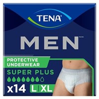 Tena Men Super Plus Protective Underwear L/Xl, 14