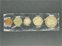 Rare 1911 U.S. coin set