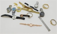 Lot of 14 Men's and Women's Watches Including: