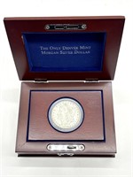 1921-D Morgan Dollar in Box ‘The Only Denver Mint