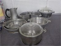 9 Pieces of Guardian pots, pans