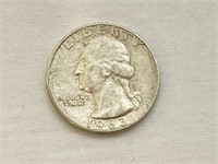 1963-D SILVER Washington Quarter