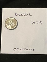 Brazil 1979  Centavo Coin