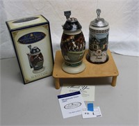 Anheuser Busch Collectors Steins