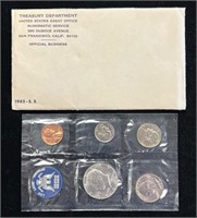 1965 United States Special Mint Set in Envelope