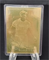 1996 Willie Stargell 22kt gold baseball card