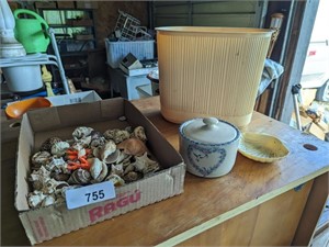 Sea Shells, Waste Basket, Other
