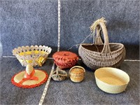 Fall Baskets and Straw Hat Bundle