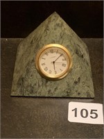 MARBLE LEEMAN QUARTZ CLOCK