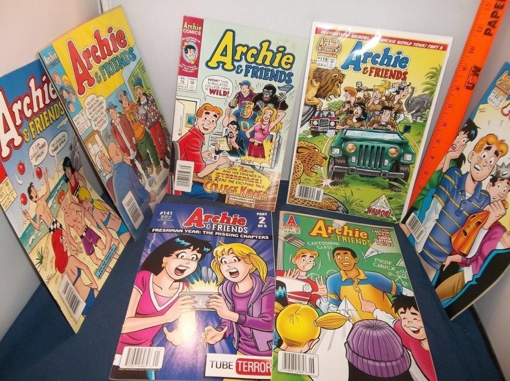 Vtg Archie & Friends Comic Books