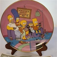 The Simpsons Collectable Plate