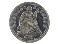 1841 Seated Half Dime