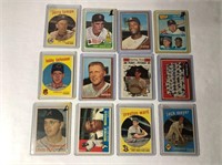 12 - 1950's & 60's Baseball Cards