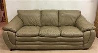 NEW QUALITY LEATHER COUCH- CLEAN