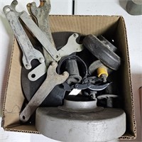 Grinder, Shields, Handles, & Wrenches