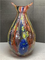 Beautiful Vintage Murano Glass Millefiori Art