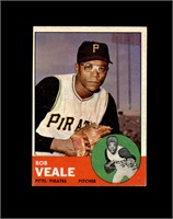 1963 Topps #87 Bob Veale EX to EX-MT+