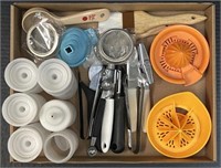 Lot including Can Opener, Juicers and More