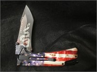American Flag Pocket Knife