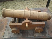 Wooden Cannon