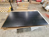 Black 59x 31 Table DAMAGED TOP