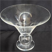 Signed Steuben glass vase