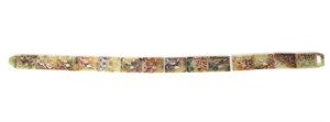 Finely Detailed Chinese Jade Belt, Repeating Drago