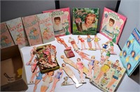 Large Assortment of Vintage Paper Dolls