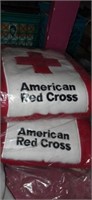 2 American red cross blankets